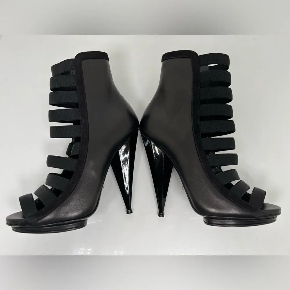 Gucci Black Booties Size 36.5